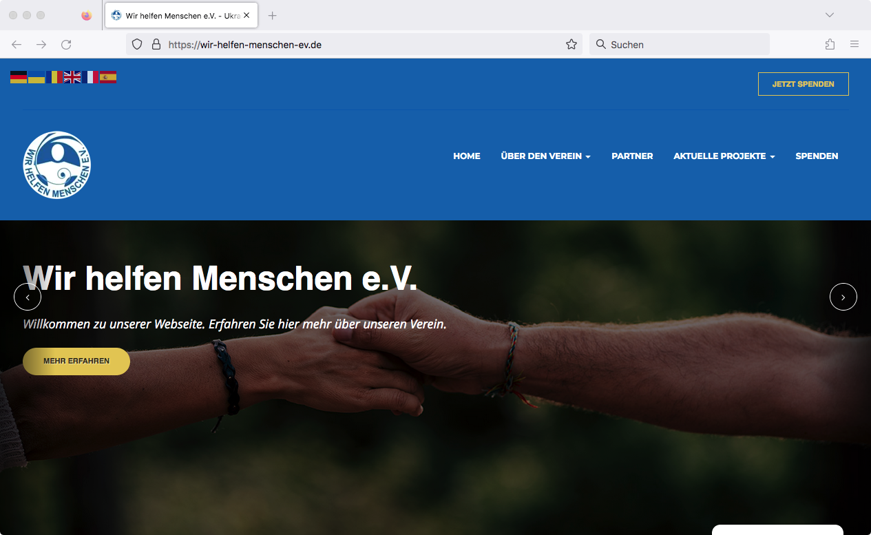 webdesign-wir-helfen-menschen-ev